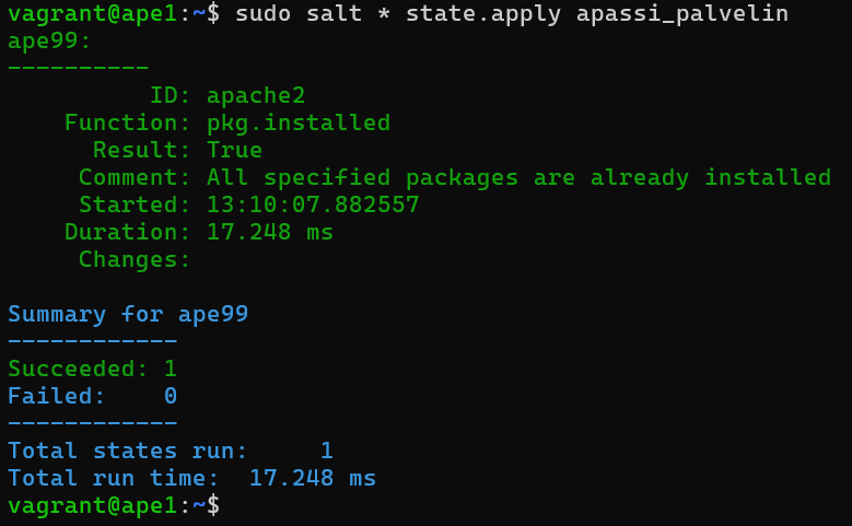 Idempotentin varmistaminen
